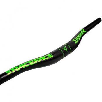 Race Face - Manillar Turbine R Elevado, 20 mm-35 x 800-verde, Unisex, 800 mm