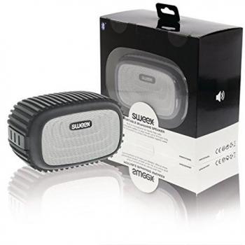 Sweex SWBTSP200BL 4W Negro, Plata altavoz portátil - Altavoces portátiles