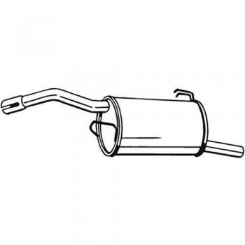 Bosal 177-673 End Silencer
