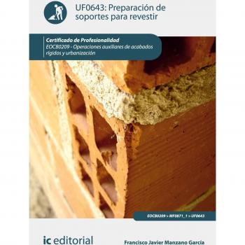 Preparación de soportes para revestir. eocb0209