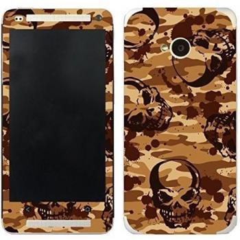 Motivos Disagu Design Skin para HTC One LTE: Skull-Camouflage