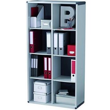 Estantería Paperflow de 8 Compartimentos, Dimensiones 1518 x 790 x 330 mm, Color Gris