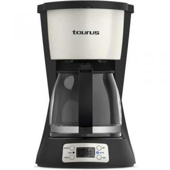 Cafetera de Goteo Taurus Vintage Digital Cream - Negro - Pantalla Incorporada - 1000W