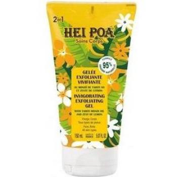 Gel Exfoliante Hei Poa Monoi de 150ml con aceite de monoï y extracto de limón