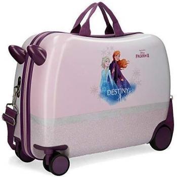 Disney Spirits of Nature Frozen 2 Maleta Infantil Morado 37x55x20 cms Rígida ABS Cierre combinación 38L 2,1Kgs 4 Ruedas Equipaje de Mano