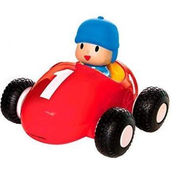 Pocoyó Coche DE Carreras TRACCIÓN 12 CM, Multicolor
