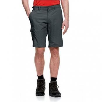 Maier Sports Men's Main Functional Shorts - Graphite Outdoor Bermuda with 4 Pockets, Regular Fit