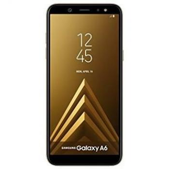 Samsung Galaxy A6 (2018), 32GB, 3GB RAM, Oro, Android, Cámara 16MP, Pantalla 5.6 HD+