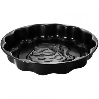 Jomafe Bakedelight - Molde para Tarta, 24 x 4 cm, Color Negro