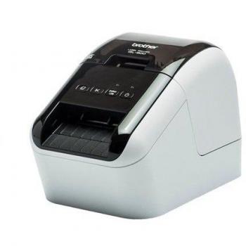 Brother QL-800 Direct Thermal Colour Label Printer with 17 Extra Rolls