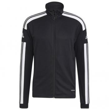 Chaqueta de fútbol adidas SQ21 TR para hombre en color negro y blanco
