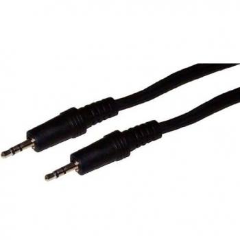 MCL MC712-5M - Cable audio Jack de 5 metros, negro