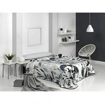 Lanovenanube Mora - Manta Harmony H58-260x240 cm - Color Gris