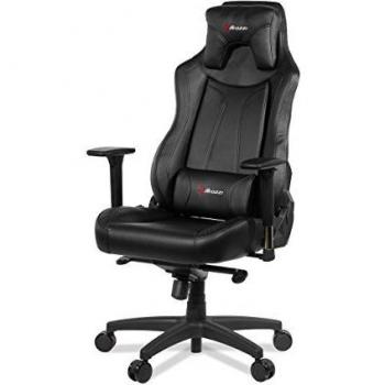 Arozzi Vernazza-Black, Cuero sintético, Negro, Grande