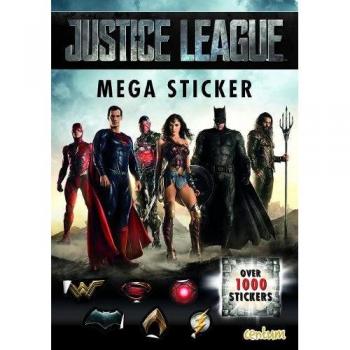 Justice League America Mega Sticker Bk