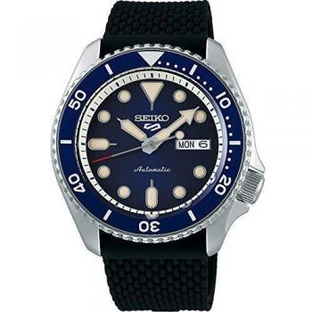 Seiko Men's Analogue Automatic Watch with Silicone Strap SRPD71K2