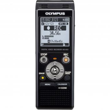 Olympus WS-853 Digital Audio Dictaphone with Built-In Stereo Microphones, Voice Balancer, Noise Cancelation, Intelligent Auto Mode and 8GB Internal Memory