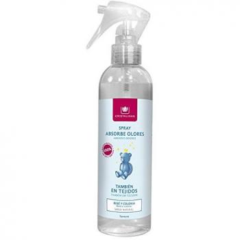 ABSORBE OLORES 280ML CRISTALINAS BEBE COLONIA