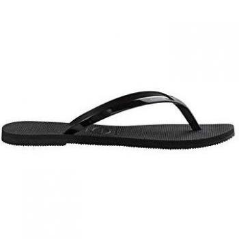 Chanclas Havaianas YOU METALLIC para mujer en color negro