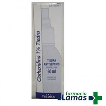 CLORHEXIDINA 1% TIEDRA ANTISEPTICO 60ML