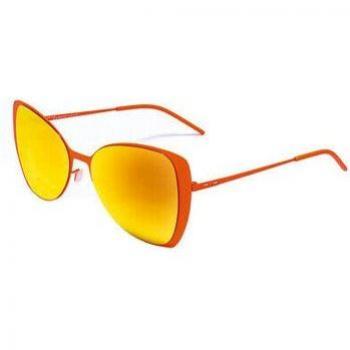 Italia Independent II 0204 055.000 Women's Sunglasses Orange Size 55