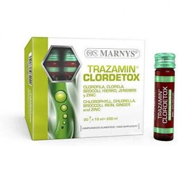MARNYS Trazamin Clordetox Micro Algas, Hierro y Zinc Antioxidante 20 Viales
