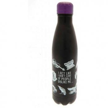 Termo Miércoles de Acero Inoxidable, Matraz térmico de acero inoxidable Negro Mate/Púrpura, One Size