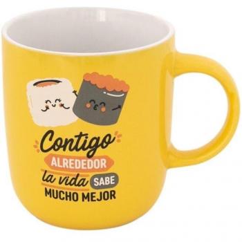 Taza Mr. Wonderful Contigo alrededor de la vida