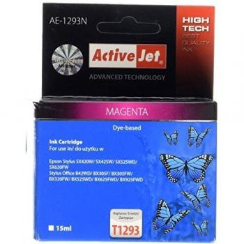 Cartucho de Tinta Compatible Activejet AE-1293N Magenta 15 ml