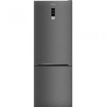 Combi SMEG FC48KDND Inox 192x70cm D, Libre Instalación, Altura 192 cm, Anchura 70 cm, Eficiencia D, Display LED, Clase E, No Frost, Capacidad