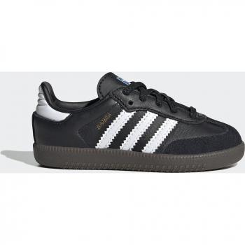 Zapatillas Casual para Bebés Adidas Samba OG EL - Negro/Blanco, Talla 21