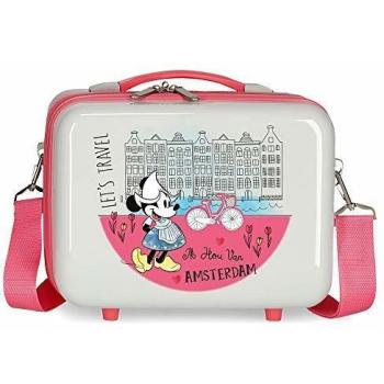 Disney Minnie Around the World Nececer Adaptable Multicolor 29x21x15 cms ABS