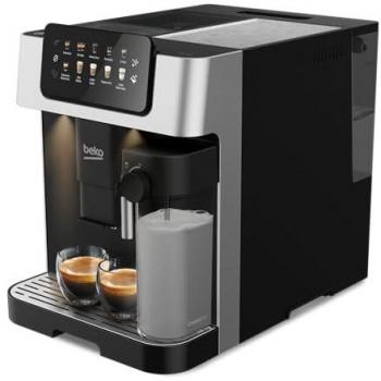Robot Cafetera Automática Beko CEG7304X - 1350W, 19 Bar, Pantalla Táctil Color, 2L