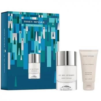 Issey Miyake Le Sel d'Issey Men's Eau de Toilette and Shower Gel Gift Set 50ml