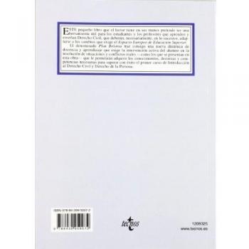 Introducción al Derecho civil y Derecho de la persona: Libro de ejercicios prácticos y materiales