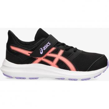 Zapatillas de Running Asics Jolt 4 PS Niña Talla 32.5 Negro/Coral