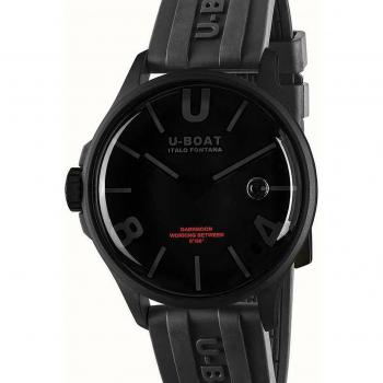 U-Boat Darkmoon 9545 Black PVD Men's Watch 40mm 5ATM