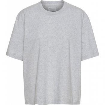 Women's Organic Oversized Heather Grey T-Shirt - Colorful Standard