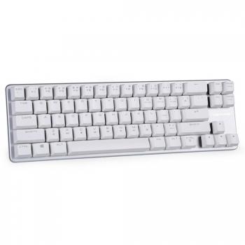 Teclado Teclado Gaming Mecánico con 68 teclas mini diseño parte Wired teclado vienen con datos OTG gratuito de Qisan
