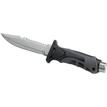 Knife with Hammer End, Black - Seac Sub Coltello Sub Hammer