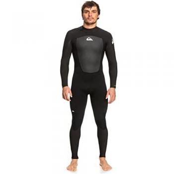 Traje de neopreno Quiksilver Everyday Sessions 3/2mm manga larga negro grisáceo - XS, Traje De Neopreno De Manga Larga Con Cremallera Trasera 3/2 Mm Prologue GBS,