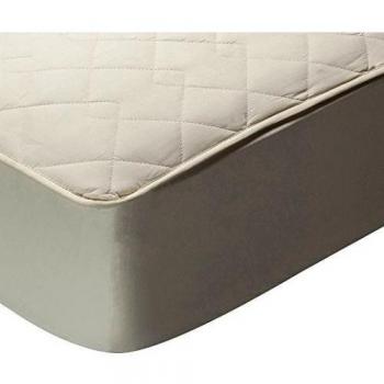 Pikolin Home Natural - Protector de colchón acolchado, 100% algodón, con tratamiento anti-ácaros, transpirable, 140 x 190/200 cm, cama 140 cm