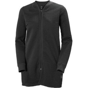 Helly Hansen Women's Lillo Quilted Long Zip Sweater Black