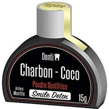 DENTI SMILE DETOX DENTÍFRICO EN POLVO CARBÓN COCO 15G