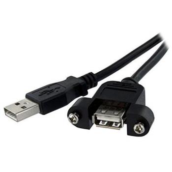 StarTech.com USBPNLAFAM2 - Cable USB para Montaje en Panel