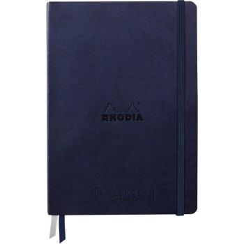 Goalbook Creation Lavis técnica blanca A5 - Rhodiarama - Liso Azul Noche