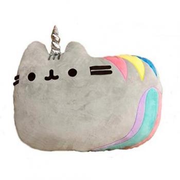 London Europe Cojín Jumbo Pusheen The Cat Pusheenicorn, poliéster, Gris, H62 x W100 x D28 cm