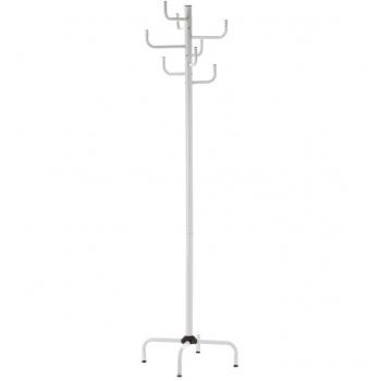 Perchero Moderno Blanco de Metal de 183x40x40 cm - LOLAhome