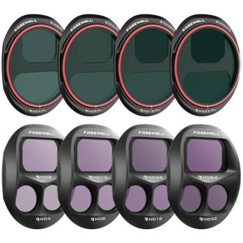 Filtro Freewell All Day para Dron DJI Mavic 4 Pro - Pack de 8 Piezas ND y ND/PL