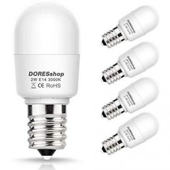 DORESshop E14 Bombilla Nevera, 2W